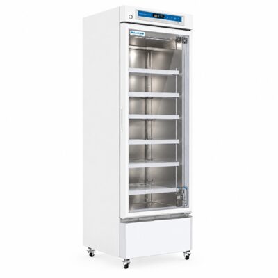 Refrigerador médico con interior de acero inoxidable